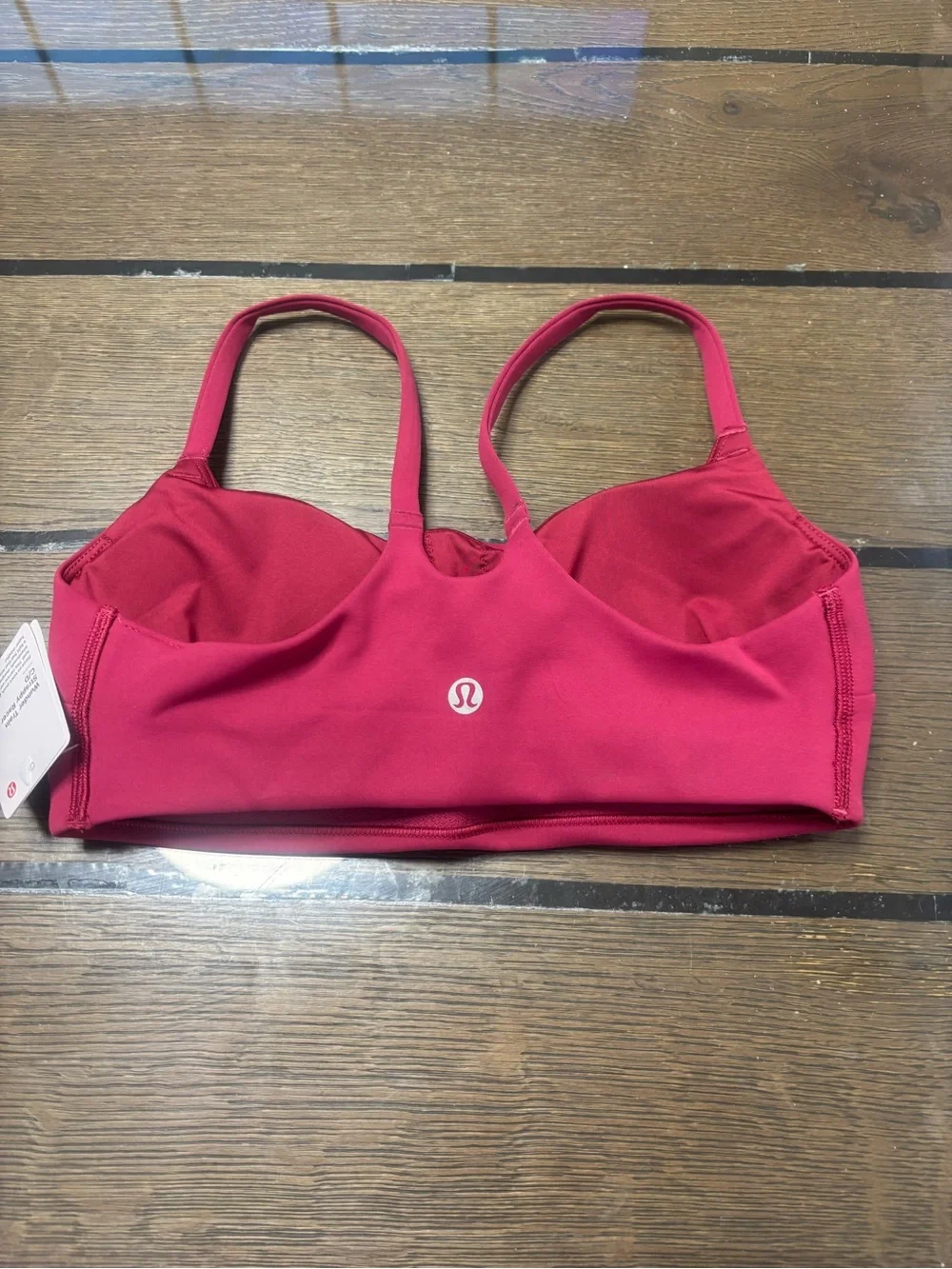 lululemon athletica Red Slim-Strap Sports Bra Top A/B MGTS